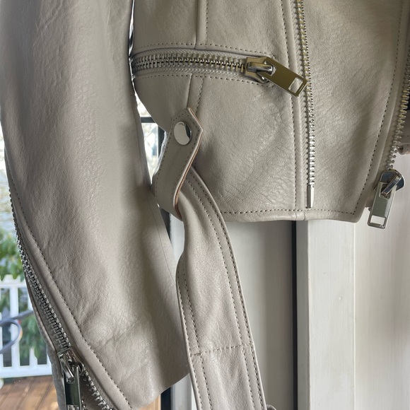 Iben Van der Vort CPHLA cropped leather jacket XS - Picture 4 of 7